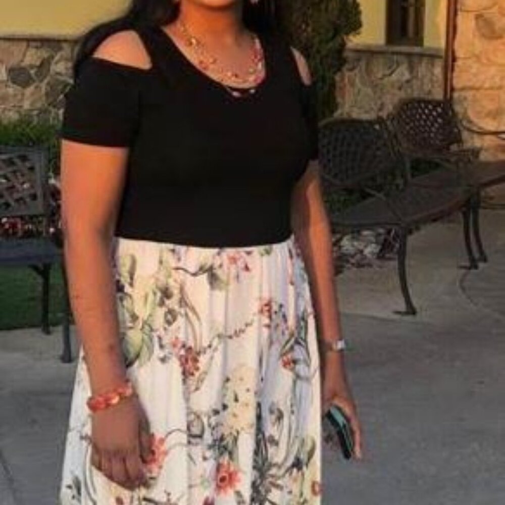 floral  maxi dress womens